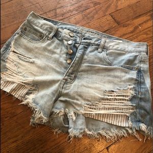 American Eagle Vintage Hi Rise Festival Shorts